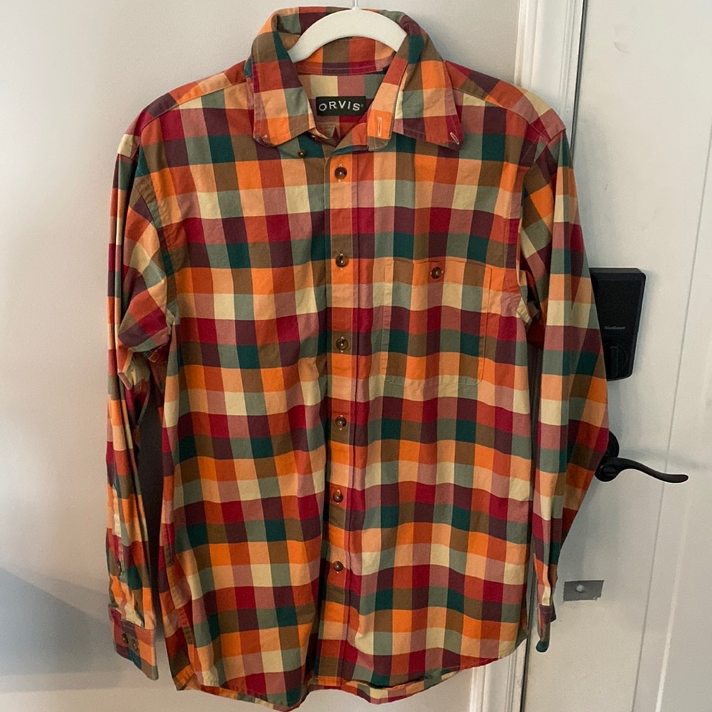 Orvis Long Sleeved Button Down Shirt